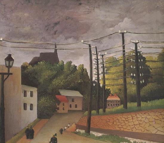 Henri Rousseau View of Malakoff